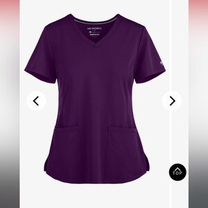 HH Works by Healing Hands Monica Women's 4-Pocket STRETCH V-Neck Scrub Top